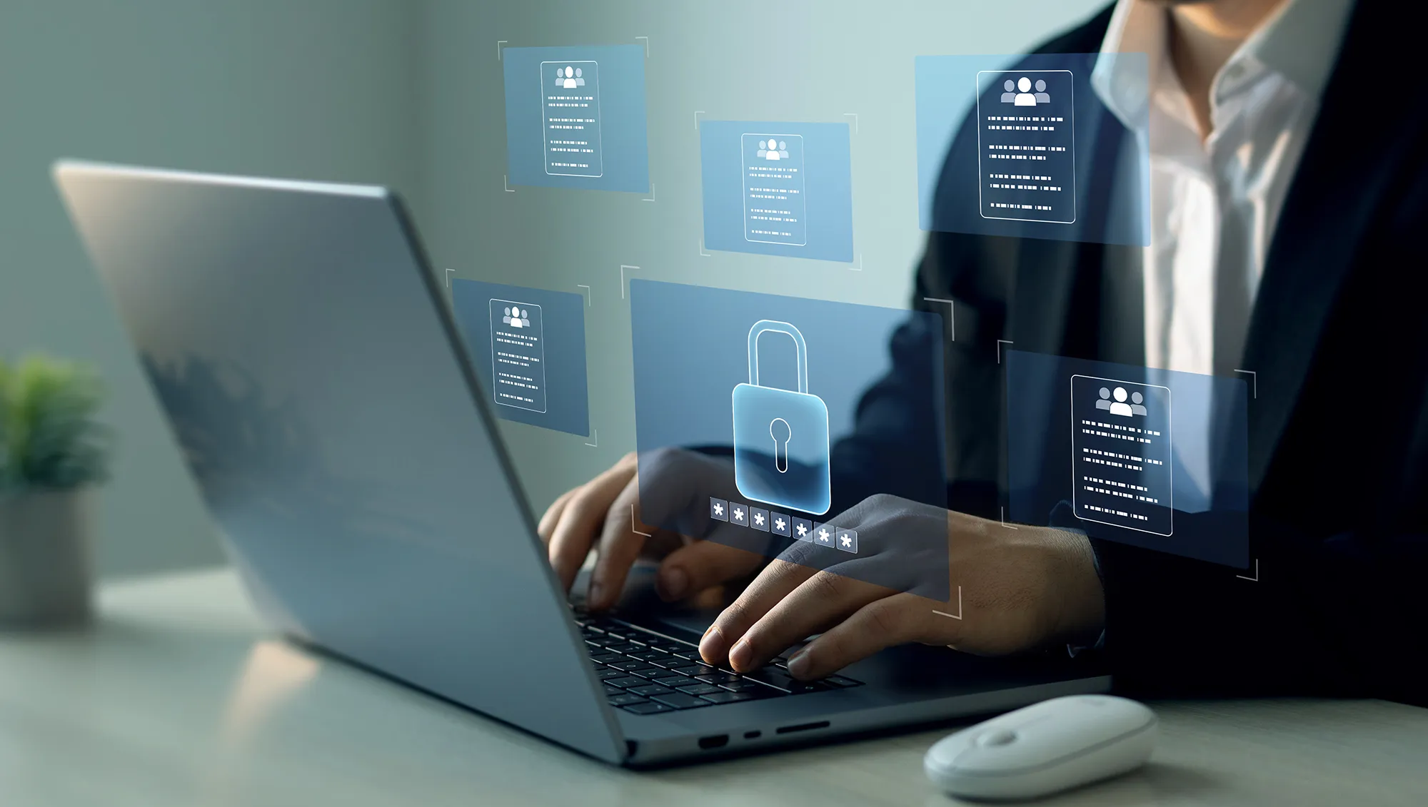 Cybersecurity education concept imagery